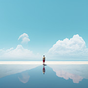 Minimalism 02 Serenity Digital Art by Matthias Hauser Minimalism 02 Serenity Digital Art by Matthias Hauser