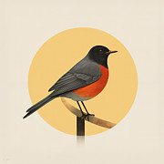 Minimalist Harmony Painting by Lourry Legarde