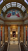 Minnesota State Capitol Interior and Skylights Photograph by Ron Long Minnesota State Capitol Interior and Skylights Photograph by Ron Long