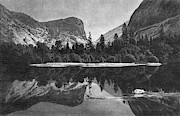 Mirror Lake, Yosemite Valley Drawing by Harry Fenn and SV Hunt - Granger Historical Picture Archive Mirror Lake, Yosemite Valley Drawing by Harry Fenn and SV Hunt - Granger Historical Picture Archive