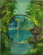 Mirror Painting # 235 Painting by Donald Northup Mirror Painting # 235 Painting by Donald Northup