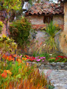 Mission Carmel, California Painting by Trask Ferrero Mission Carmel, California Painting by Trask Ferrero
