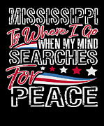 Mississippi Patriotic Memorial Day Digital Art by Jacob Zelazny