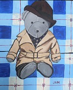 Mister Bear Painting by Jam Art