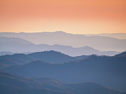 Misty Morning in the Carolina Blue Ridge Photograph by Rachel Morrison