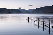 Misty Morning over Derwent Water, the Lake District, England, UK Photograph by Sarah Howard Misty Morning over Derwent Water, the Lake District, England, UK Photograph by Sarah Howard