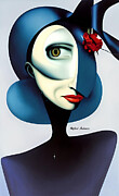 Modern Elegance Painting by Rafael Salazar Modern Elegance Painting by Rafael Salazar
