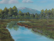 Monadnock Reflections Pastel by Carol Corliss