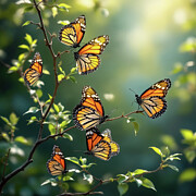 Monarch Butterfly Natural World Photograph by Cathy Anderson Monarch Butterfly Natural World Photograph by Cathy Anderson