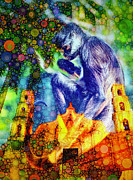 Monkey Philosopher Digital Art by Skip Hunt Monkey Philosopher Digital Art by Skip Hunt