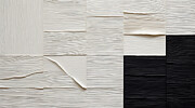 Monochrome Modern Art Painting by Lourry Legarde