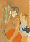 Monsieur Caudieux Acteur De Cafe Concert  Drawing by Henri de Toulouse Lautrec French