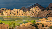 Monsoon Storm Approaching the Granite Dells #1 Photograph by Geno