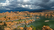 Monsoon Storm Approaching the Granite Dells Photograph by Geno Monsoon Storm Approaching the Granite Dells Photograph by Geno