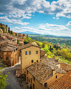 Montepulciano Tuscany Historic Village View Photograph by Stefano Orazzini