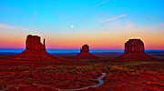 Monument Valley at Sunset Photograph by Mae Wertz