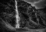 Moody Monochrome Bridal Veil Falls Photograph by Dan Sproul Moody Monochrome Bridal Veil Falls Photograph by Dan Sproul