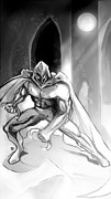 Moon Knight Painting by John Gholson
