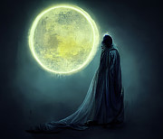 Moon Mystery 01 Digital Art by Matthias Hauser