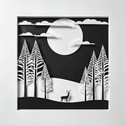 Moonlit Majesty Digital Art by Samuel HUYNH