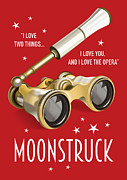 Moonstruck - Alternative Movie Poster Digital Art by Movie Poster Boy