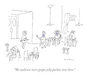 More Grape Jelly Drawing by Michael Maslin