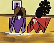 Morning Coffee Digital Art by D Powell-Smith