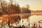 Morning haze on the lake Photograph by Tatiana Travelways Morning haze on the lake Photograph by Tatiana Travelways