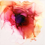Morning Rose Painting by Daniela Easter