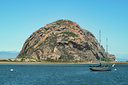 Morro Bay Harbor with Boat and Morro Rock Photograph by Matthew DeGrushe Morro Bay Harbor with Boat and Morro Rock Photograph by Matthew DeGrushe