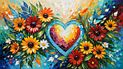 Mosaic of Global Embrace Digital Art by Allen Nice-Webb Mosaic of Global Embrace Digital Art by Allen Nice-Webb