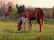 Mother and Child Painting by Mark Maritato