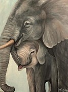 Mother's Love Painting by Barbara Landry