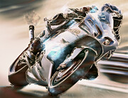 Motorsport - 01911-BO1A Digital Art by Philip Preston