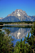 Mount Moran Reflection Photograph by Diane Moller Mount Moran Reflection Photograph by Diane Moller
