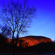 Mount Tammany at Sunset Square Photograph by Raymond Salani III