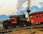 Mount Washington Cog Railway I Photograph by William Dickman