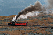 Mount Washington Cog Railway II Photograph by William Dickman