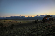 Mountain Cabin Sunset Photograph by Dan Sproul Mountain Cabin Sunset Photograph by Dan Sproul