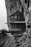 Mountain inn Aescher-Wildkirchli Photograph by Andreas Levi Mountain inn Aescher-Wildkirchli Photograph by Andreas Levi