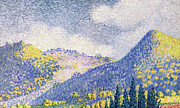 Mountainous Landscape, 1896  Painting by Henri-Edmond Cross