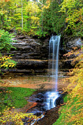 Munising Falls  Photograph by Cheryl Strahl