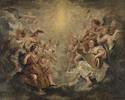 Musizierende Engel - Peter Paul Rubens Digital Art by Samuel HUYNH