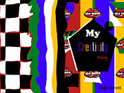 My Creativity Diary Digital Art by Amber Lasche