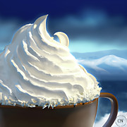 My Favorite Winter Drink Digital Art by Cindy's Creative Corner