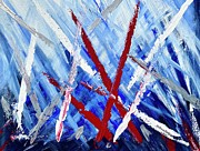 My God Fights for Me Painting by Deb Brown Maher My God Fights for Me Painting by Deb Brown Maher