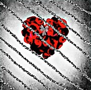 My Lonely Valentine Digital Art by Cherry Vercher