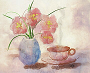 My Morning Coffee Digital Art by Lois Bryan
