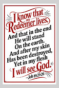 My Redeemer Lives Digital Art by Greg Joens