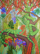 Mysterious Creatures Painting by Jennifer Baird